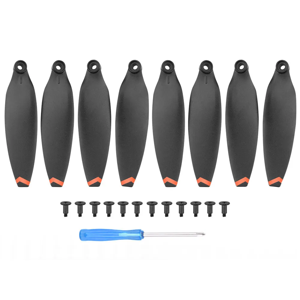 

2pair Lightweight Durable 12 Screws Drone Propeller PC Outdoor Repair Low Noise Quadcopter Easy Install Fit For FIMI X8 MINI