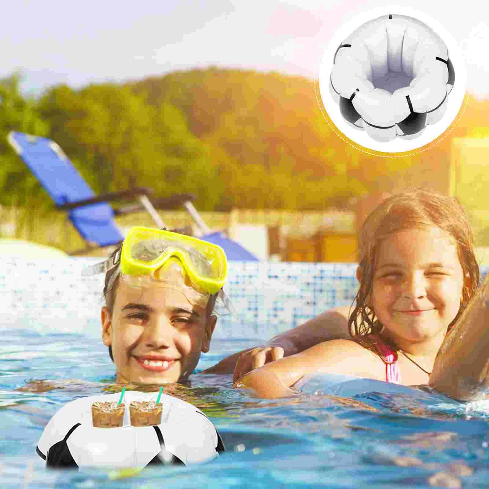 

Bucket Ice Inflatable Pool Holder Coolerdrink Tray Floating Buffet Drinks Tub Party Serving For Food Chiller Champagne