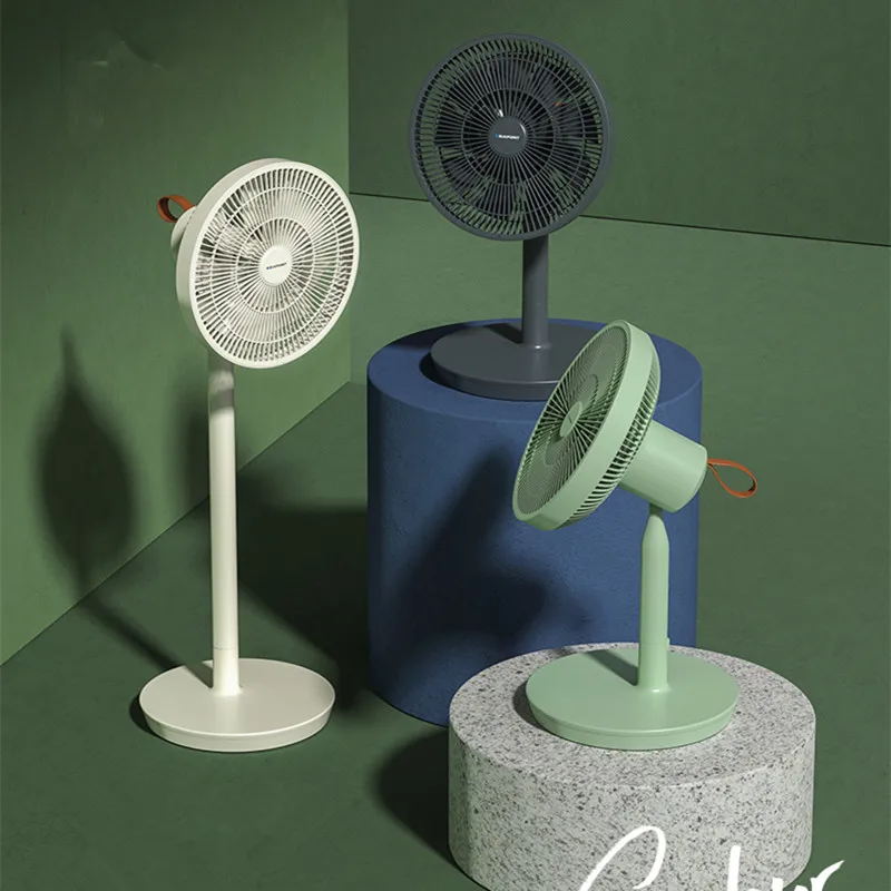 

DC Inverter Air Circulation Fan Intelligent Remote Control Floor Fan Moving Head Fan Energy Saving Desk Fan Desktop Fan Milk