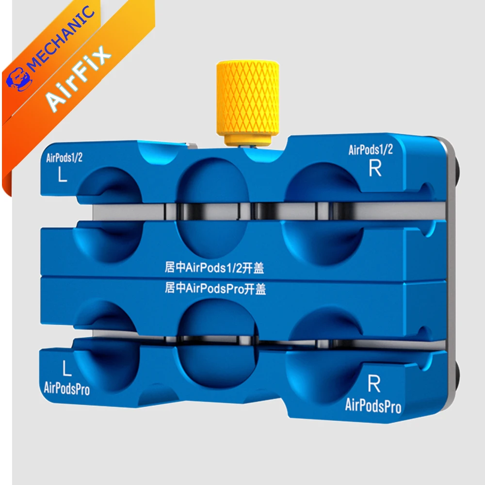 Приспособление для ремонта гарнитуры MECHANIC AirFix, служба снятия вращения на 360 °, замена беспроводной микросхемы для наушников, точная зажимная платформа для IP Приспособление для ремонта гарнитуры MECHANIC AirFix, служба снятия вращения на 360 °, замена беспроводной микросхемы для наушников, точная зажимная платформа для IP