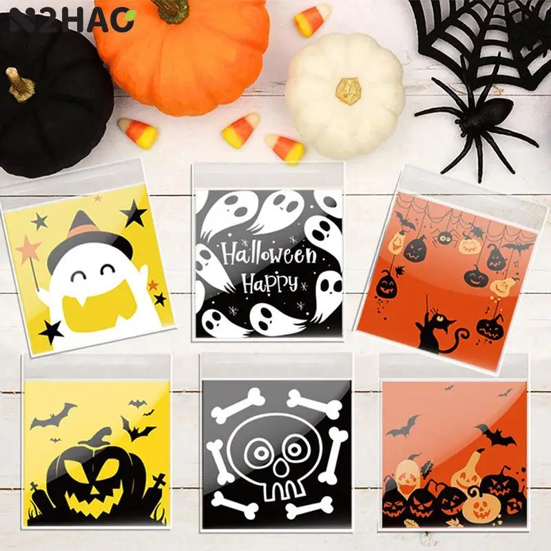 

100 шт., пластиковые пакеты для печенья