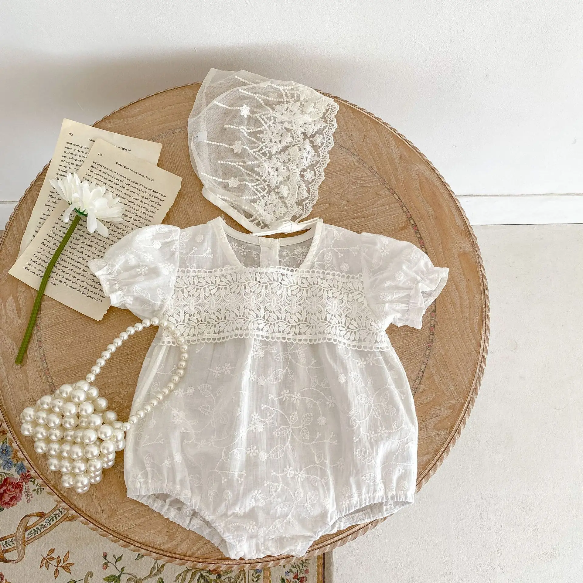 

Floral Baby Girls Romper