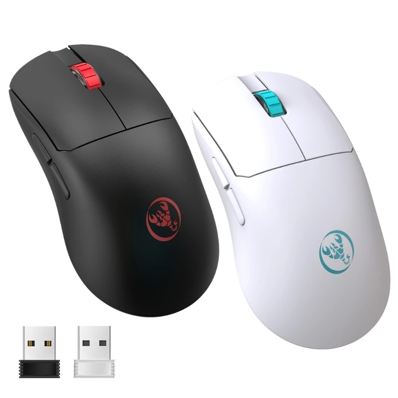 

TA5C T800 6 Keys Gaming Mouse Wired+Wireless DualMode 10000DPI Adjustable Rechargeable for PC Mouse , Gaming Accessory