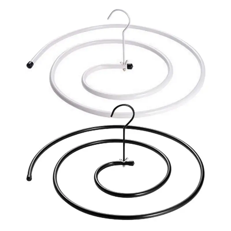 

Spiral Hanger Hangers Save Space Round Spiral Duvet Sheets Blanket Sofa Covers Hanger Stainless Steel Rotating Drying Rack