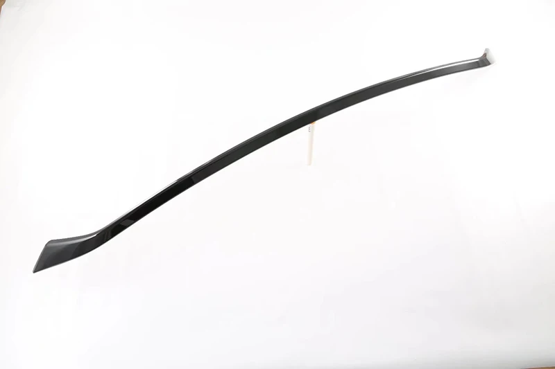 Для Toyota Harrier Venza XU80 2020-2022 Piano Black перед планкой крышка бампера накладка молдинг