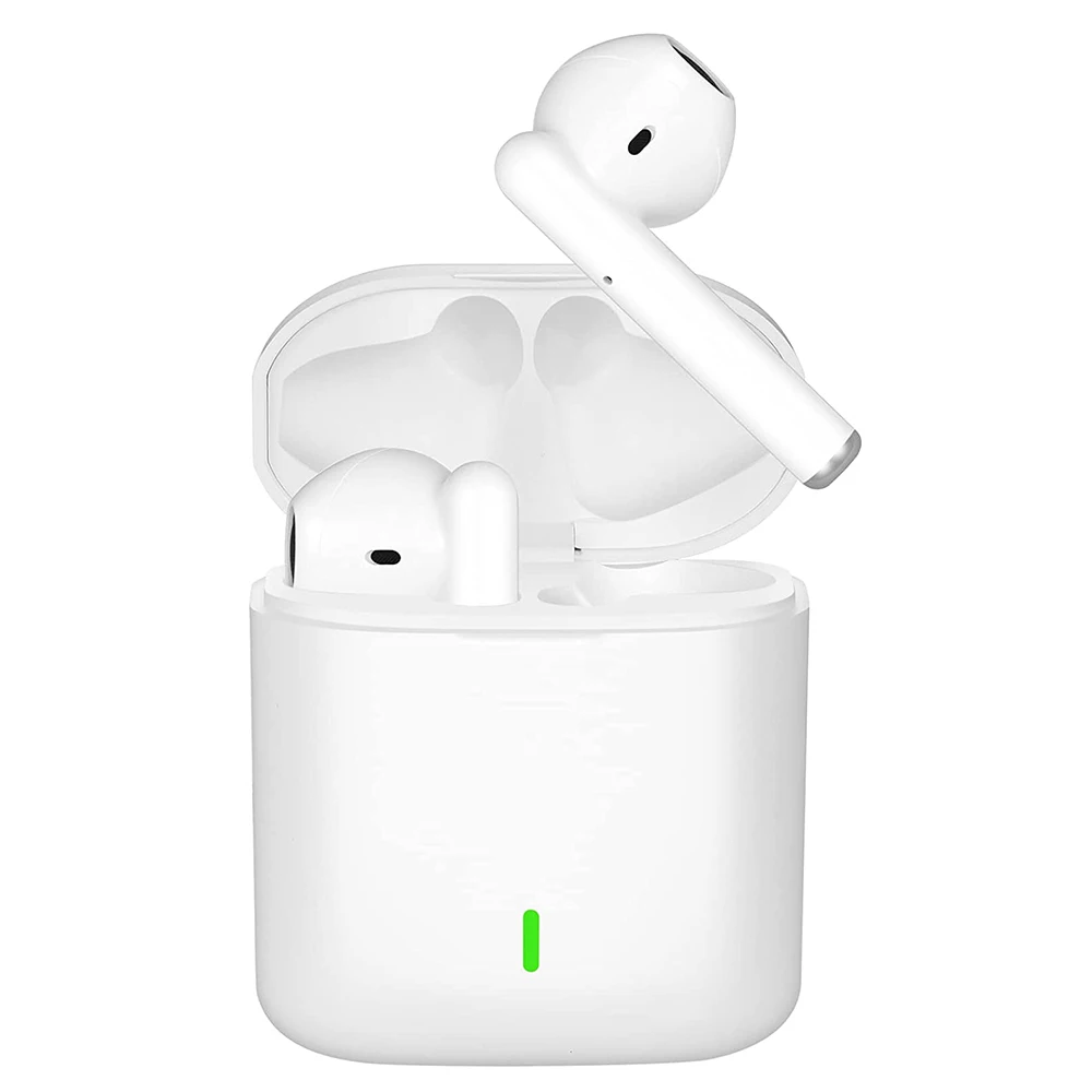 

TWS Bluetooth Headsets Wireless Earbuds Touch Control Fone Bluetooth Noise Reduction Stereo Bass Mic Sport Headset Free Shipping