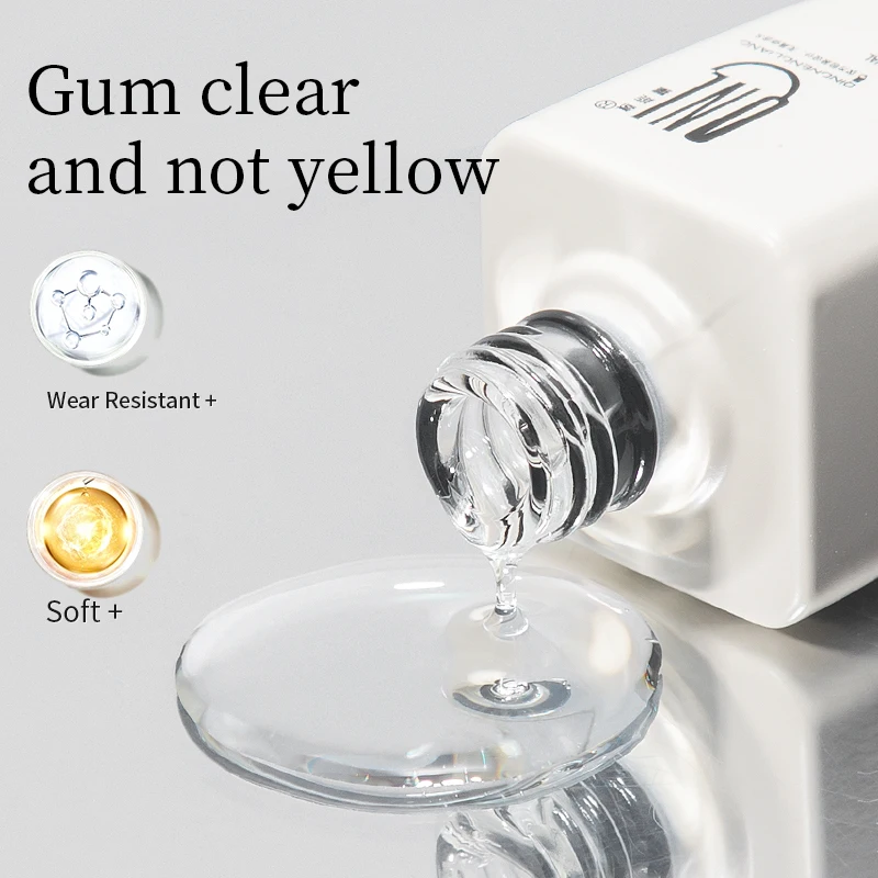 Гель-лак для ногтей мягкий эластичный с эффектом замачивания без протирания