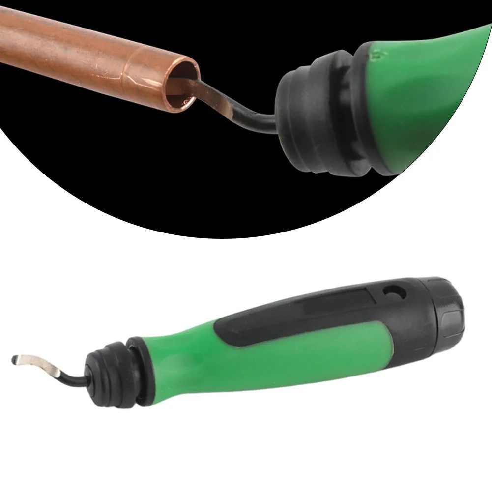 

1PCS Deburring Tool ST-207 Stainless Steel Green Chamfer Reamer For PVC Copper Aluminium Steel Pipe Tube Trimming Hand Tools