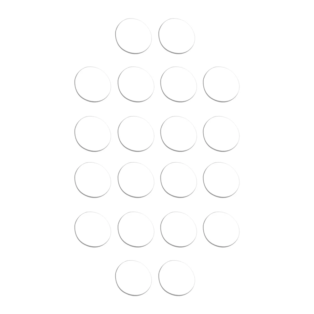 

Cabinet Bumpers Buffer Pads Clear Rubber Furniture Pad Self Adhesive Dampening Noise Door Drawer Spacer Bumperprotection Surface