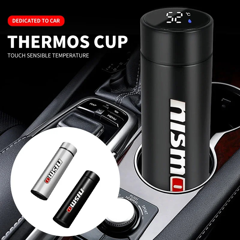 Автомобильный термос большой емкости для Nismo с логотипом эмблема R34 GTR Nissan Tiida Sylphy