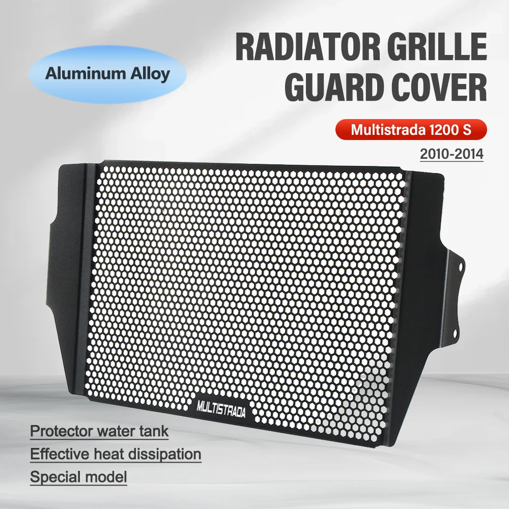 

Honeycomb Mesh Radiator Guard Grille Oil Radiator Shield Protection Cover For Ducati Multistrada 1200 S Granturismo/Pikes Peak