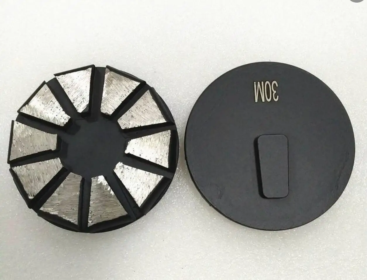 12 шт. 3 дюйма Redi Lock STI Terrco Klindex алмазный шлифовальный диск 10 трапециевидных