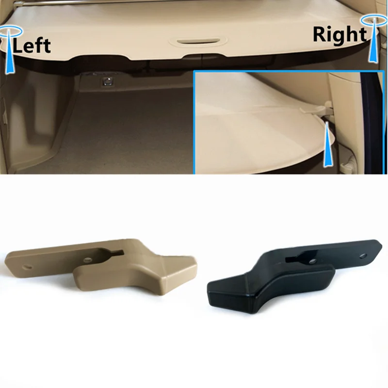 

Rear Trunk Luggage Carrier Partition Curtain Clip Buckle For Toyota Land Cruiser Prado LC150 2010-2020