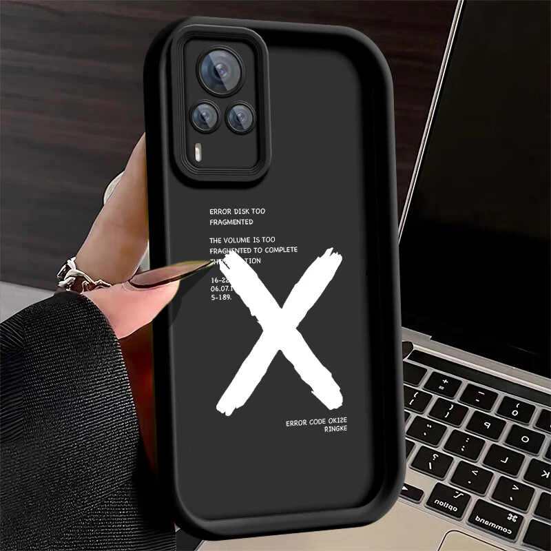 Мягкий чехол с буквами AX для VIVO Y35m Y78 Plus Y78m Y77 Y77e Y73t Y11 Y35 Y76s t1