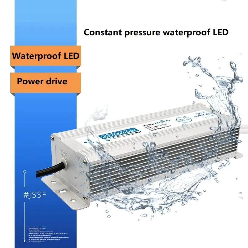 

LED aluminum case waterproof constant voltage power supply 12V 24V 15W-400W LED driver