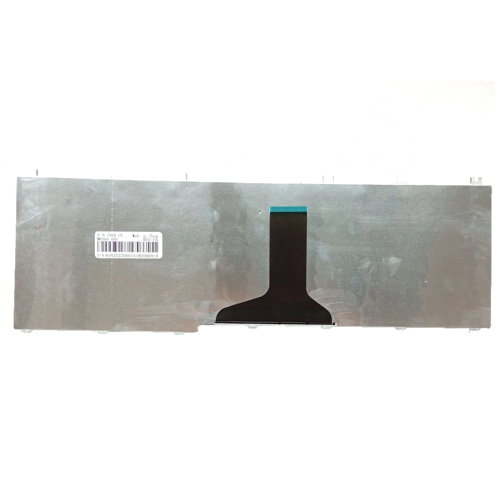 Фото Новая английская клавиатура для TOSHIBA Satellite C650 C655 C660 L650 L655 L670, белая №2