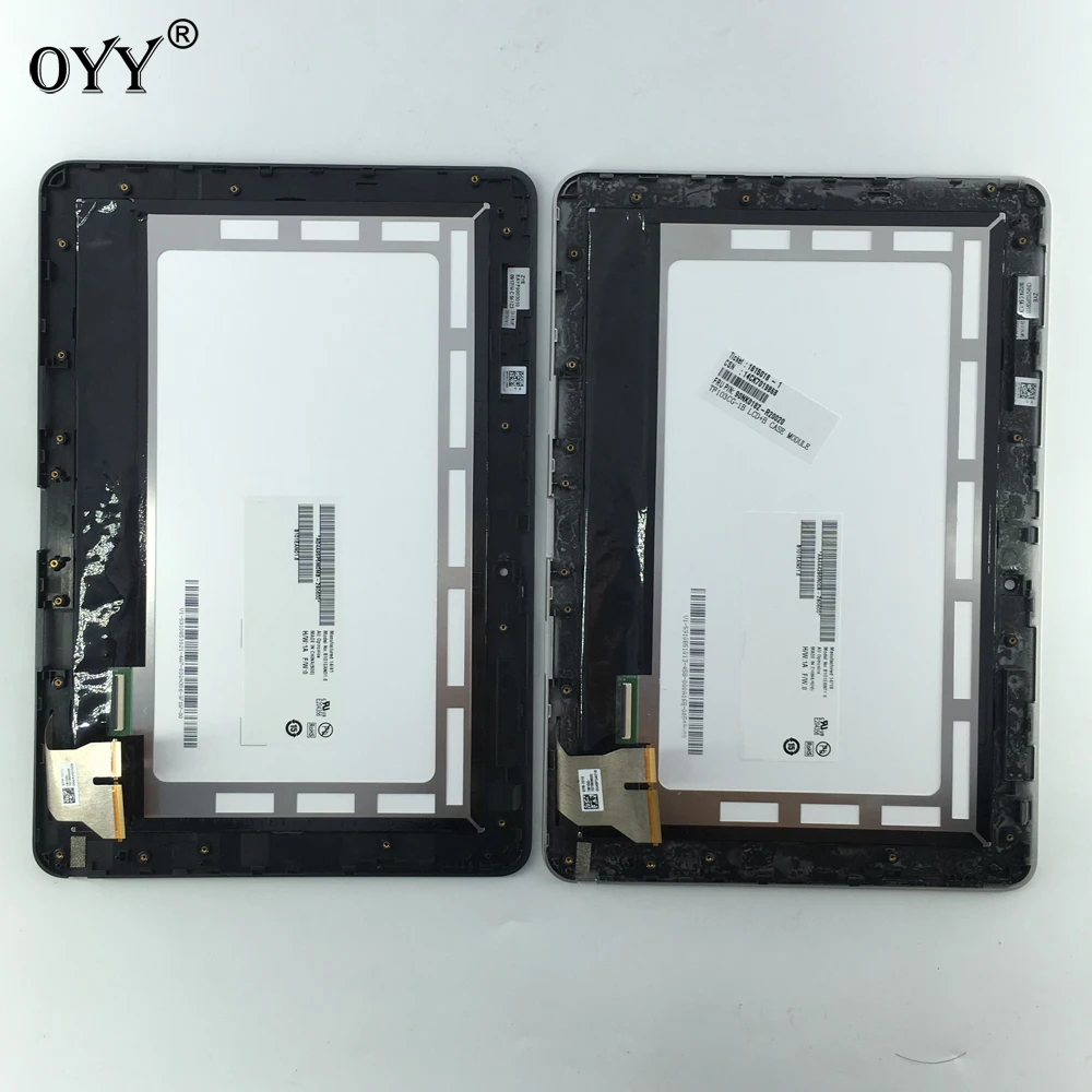 

LCD Display Touch Screen Digitizer Glass Panel Replacement parts with frame For ASUS Transformer Pad TF103 TF103CG K018