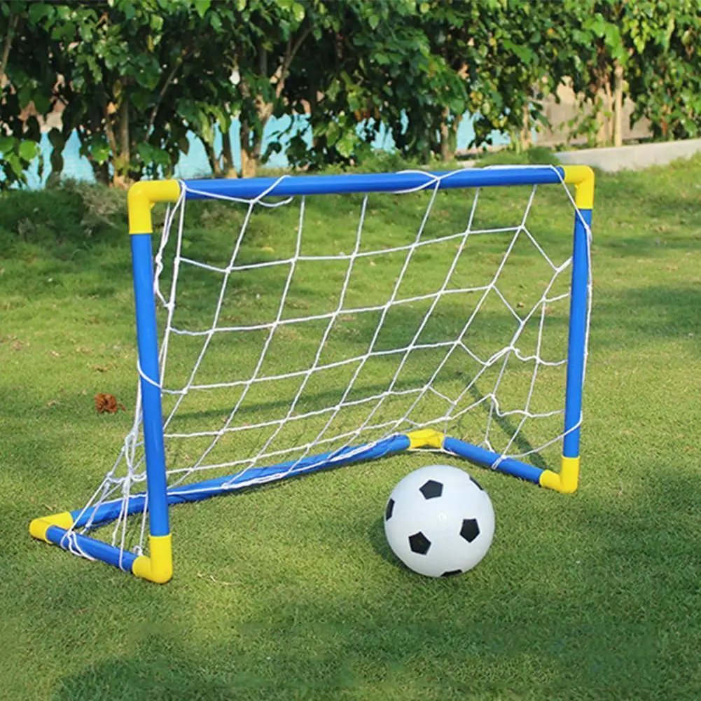 

45cm Small Indoor And Outdoor Football Goal With Ball Toys Sports Decompression Toys Pump Toys Children's Sports J2t4