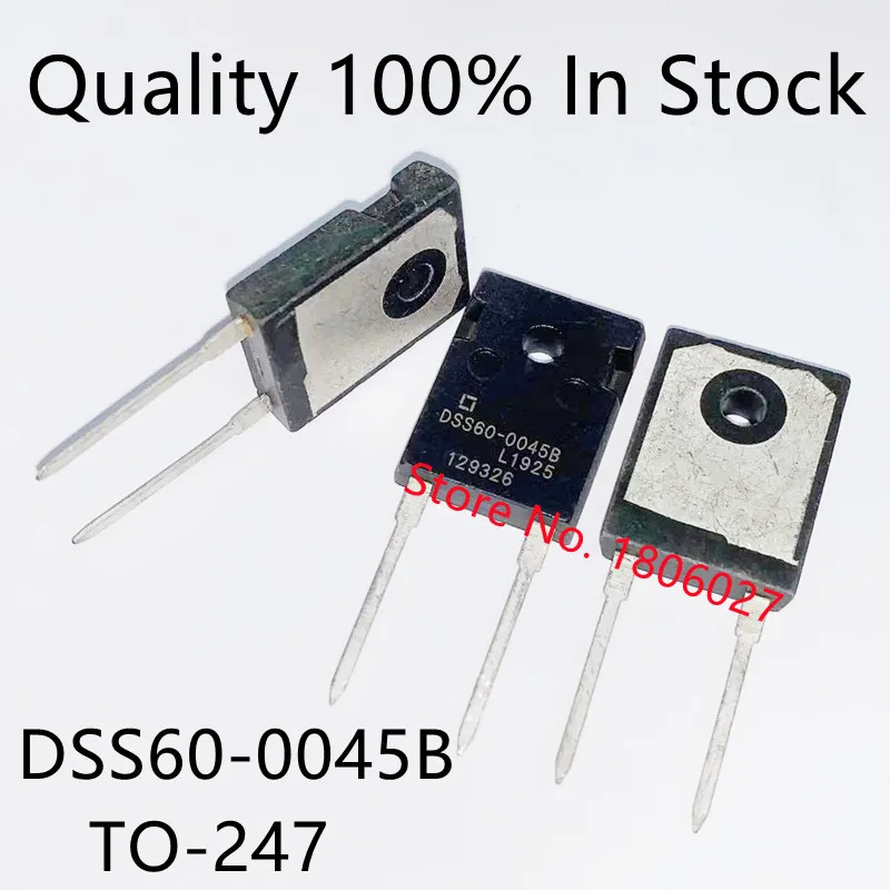 

5PCS/lot DSS60-0045B TO-247 45V 60A Spot hot sale