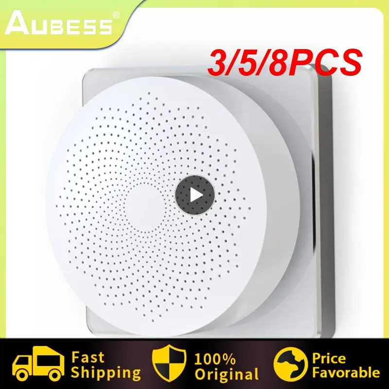 

3/5/8PCS Ac90-240v Smart Gateway Zigbee3.0 Multi-mode Gateway Tuya Wireless Multi-function Gateway Smart Bridge Brug Wifi