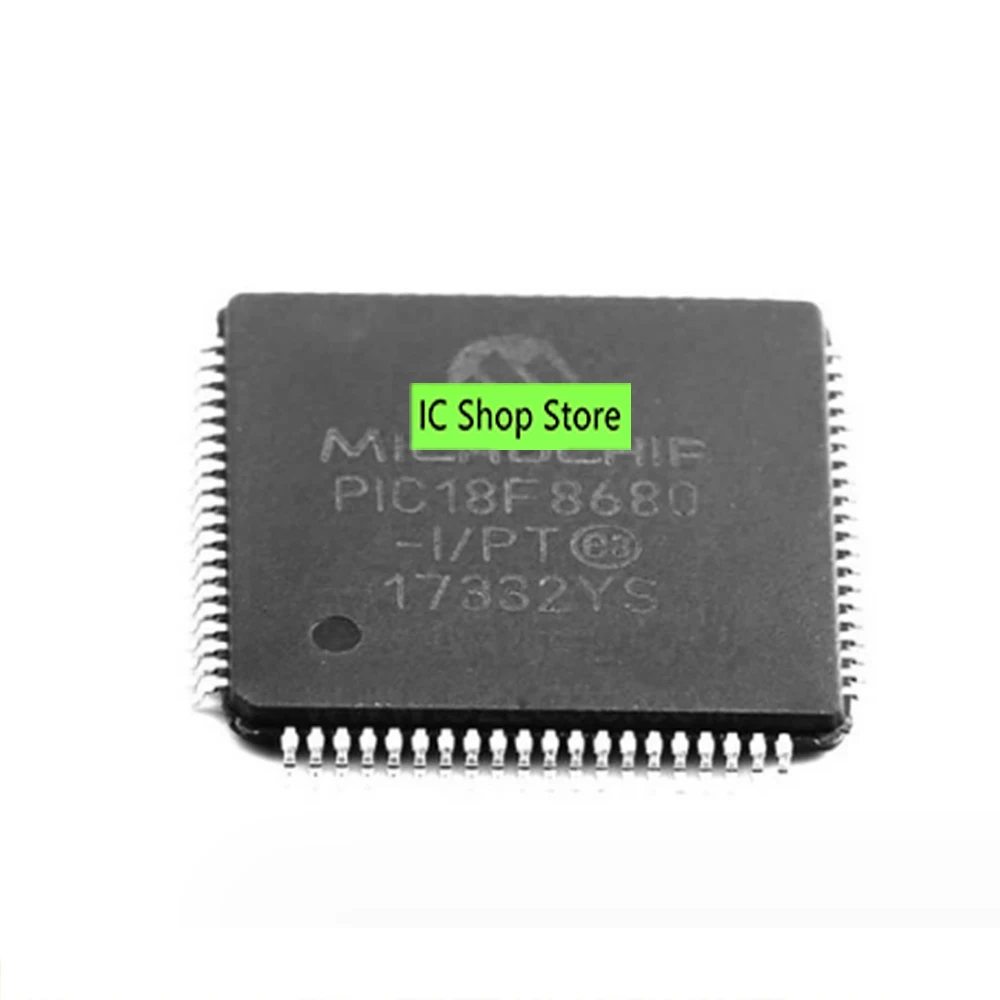 

PIC18F8680-I/PT PIC18F8680-I PT PIC18F8680 TQFP-80 100% Original Brand New