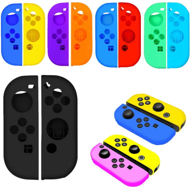 

Silicone Protection Case For NS Nintendo Switch Controller Antislip Cover For Nintend Switch Joy-con Joystick Game Accessories