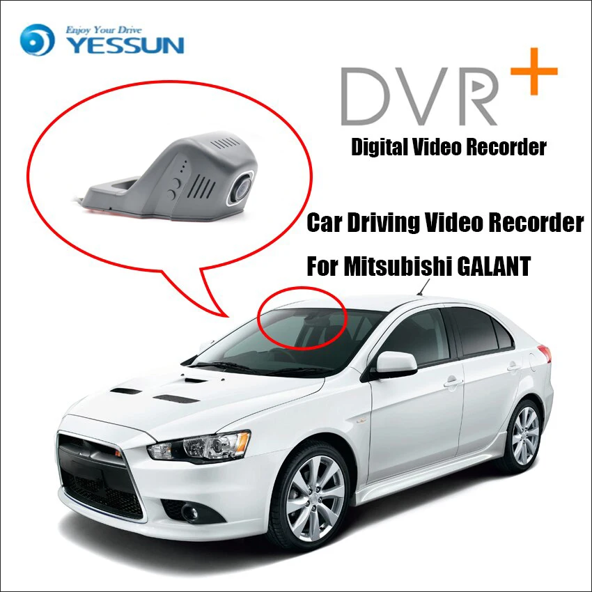 

Автомобильный видеорегистратор YESSUN для Mitsubishi Outlander, фронтальная камера HD 1080P, не задняя камера