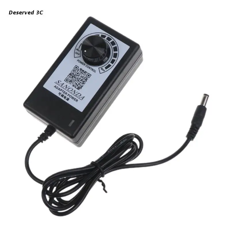 

Адаптер питания R9CB Φ 2A, Регулируемый адаптер питания, контроллер скорости двигателя, переменный ток 110-240 в, 5,5 Гц, интерфейс 2,1 x мм