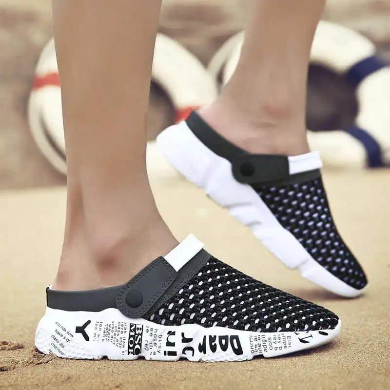 

Kid's Summer Shoes New Releases Men's Footwear Name Brand Wedge Sandal Summer Slip-Ons Summer Man Slippers High-Cut Tennis Easy