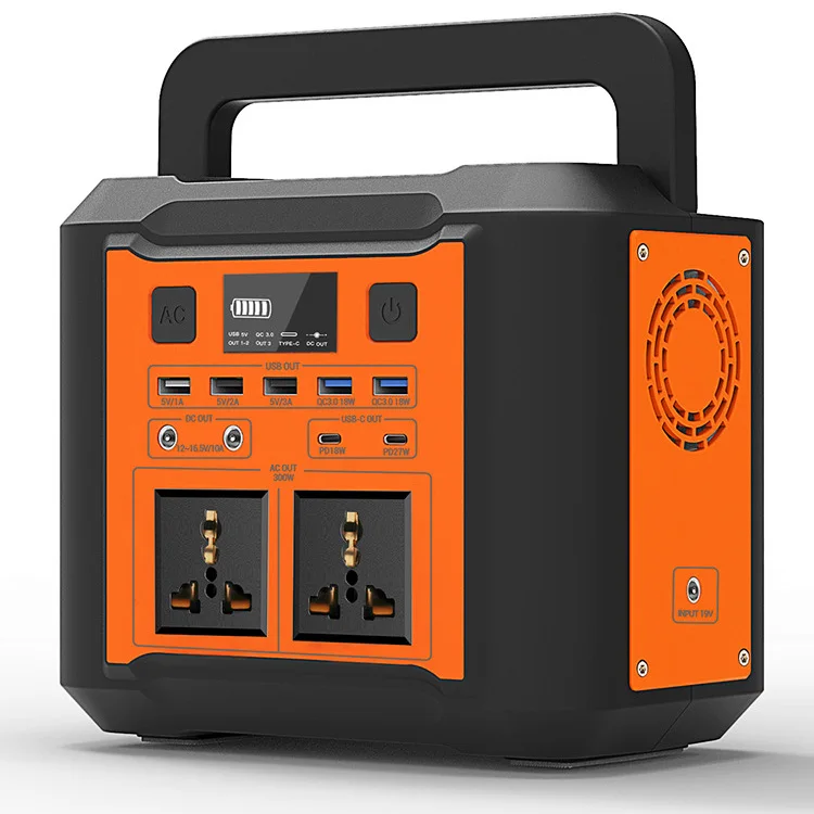 

All In One Portable Power Station, DC/AC Power Bank For Outdoor Camping