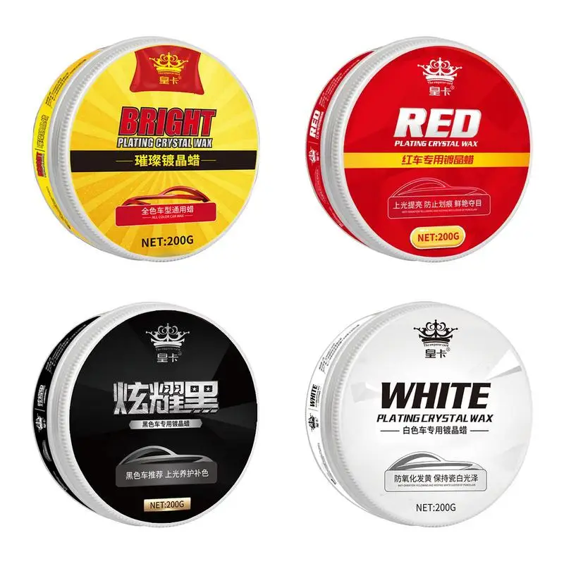 

Паста для полировки автомобильного воска, натуральная паста для быстрой полировки автомобильного покрытия, черного, красного, белого цвета