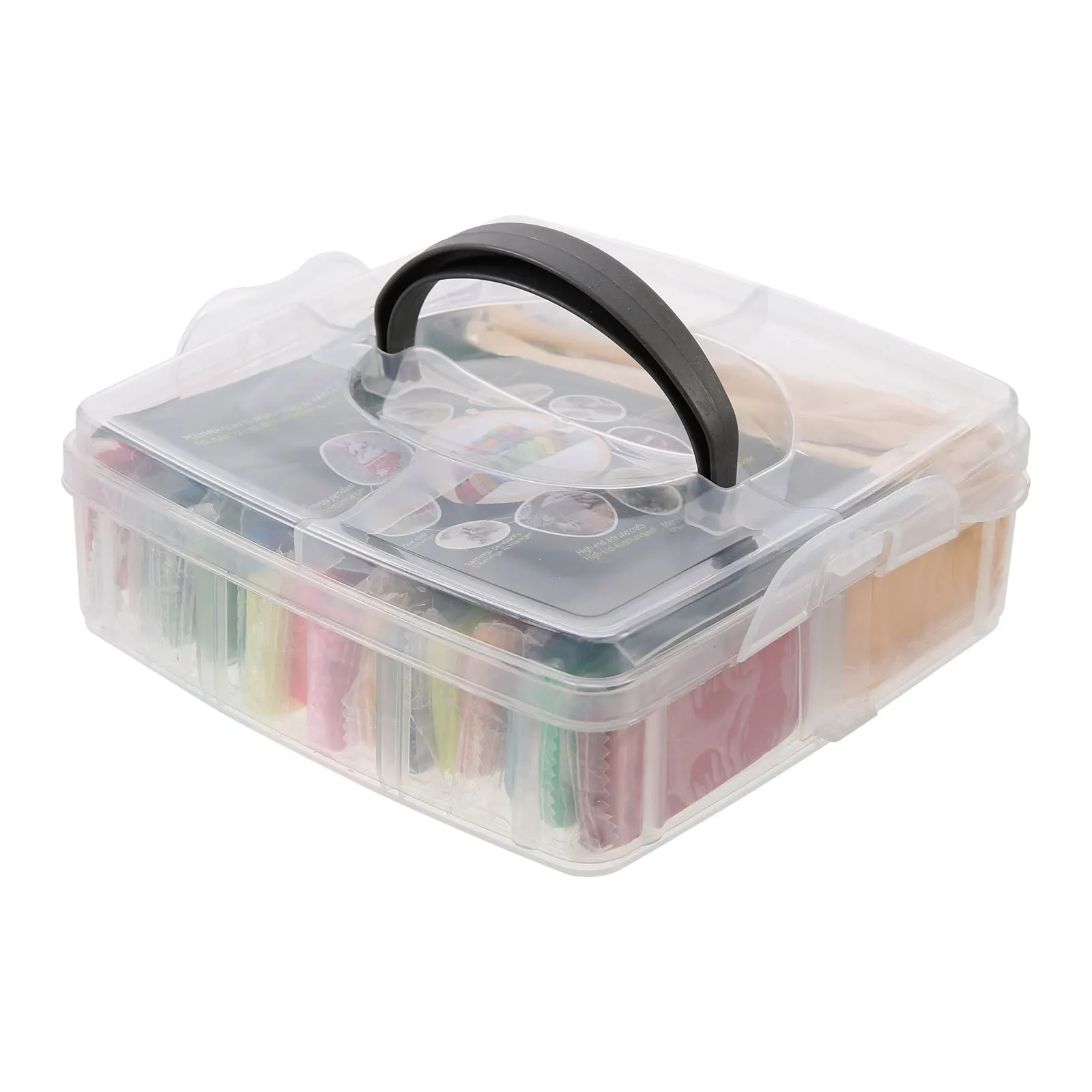 

1 Set Clay Kit Diy Modeling Oven Bake Craft Tool Kids Sculpey Polymer Clay Starter Kit Craft Clay Accessories With Storage Box