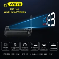 mirror t900 hud obd2 car head up display speed projector overspeed rpm voltage security alarm computer rpm voltage