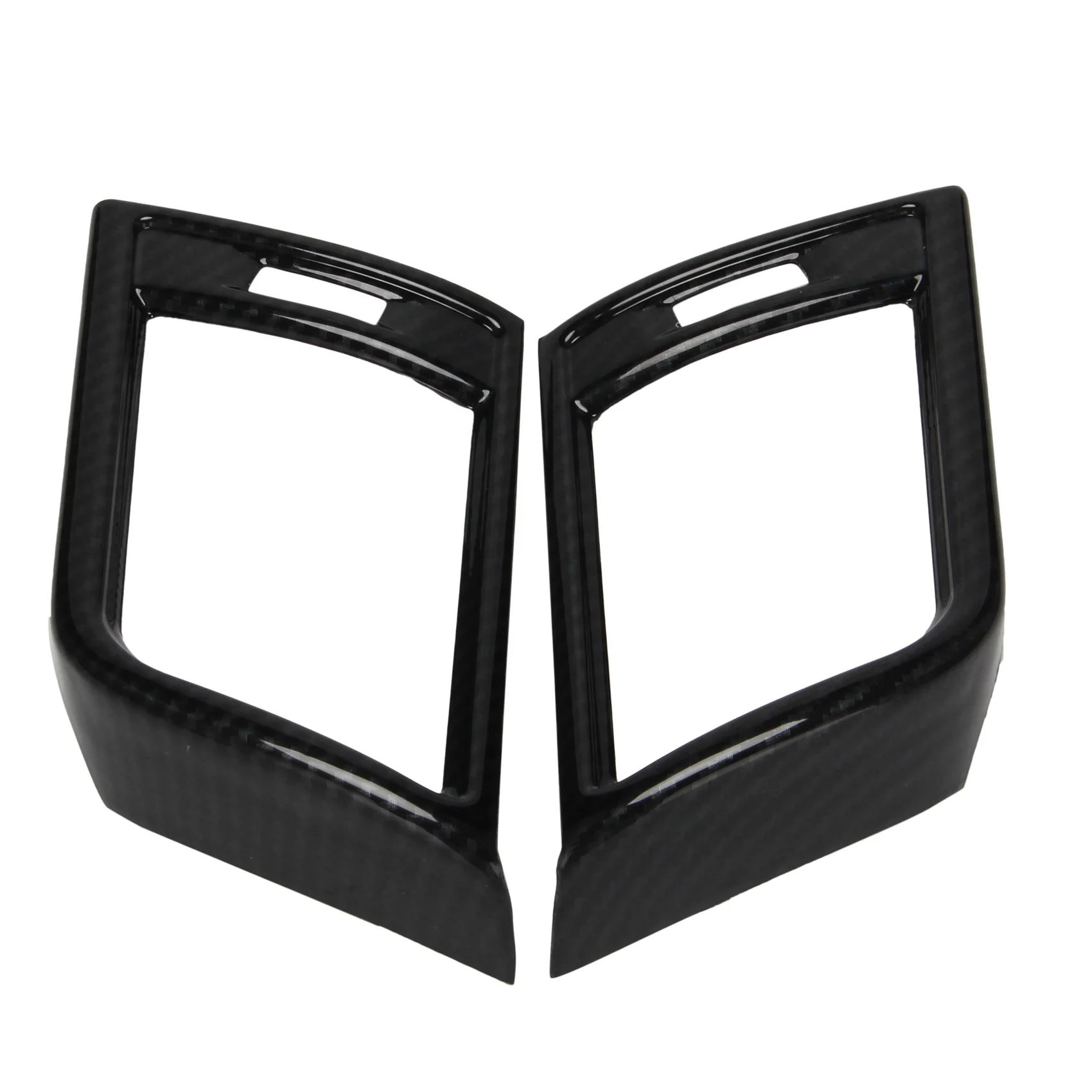 

Carbon Fiber L&R Side Air Conditioning Outlet Vent Cover Trim for Mercedes Benz ML GL 12-15 GLS 16-19 GLE 15-19