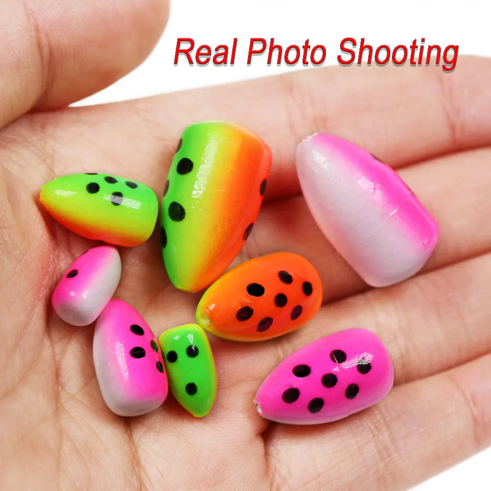 ICERIO 20 шт. Овальный поплавок из пенопласта для морской рыбалки индикатор