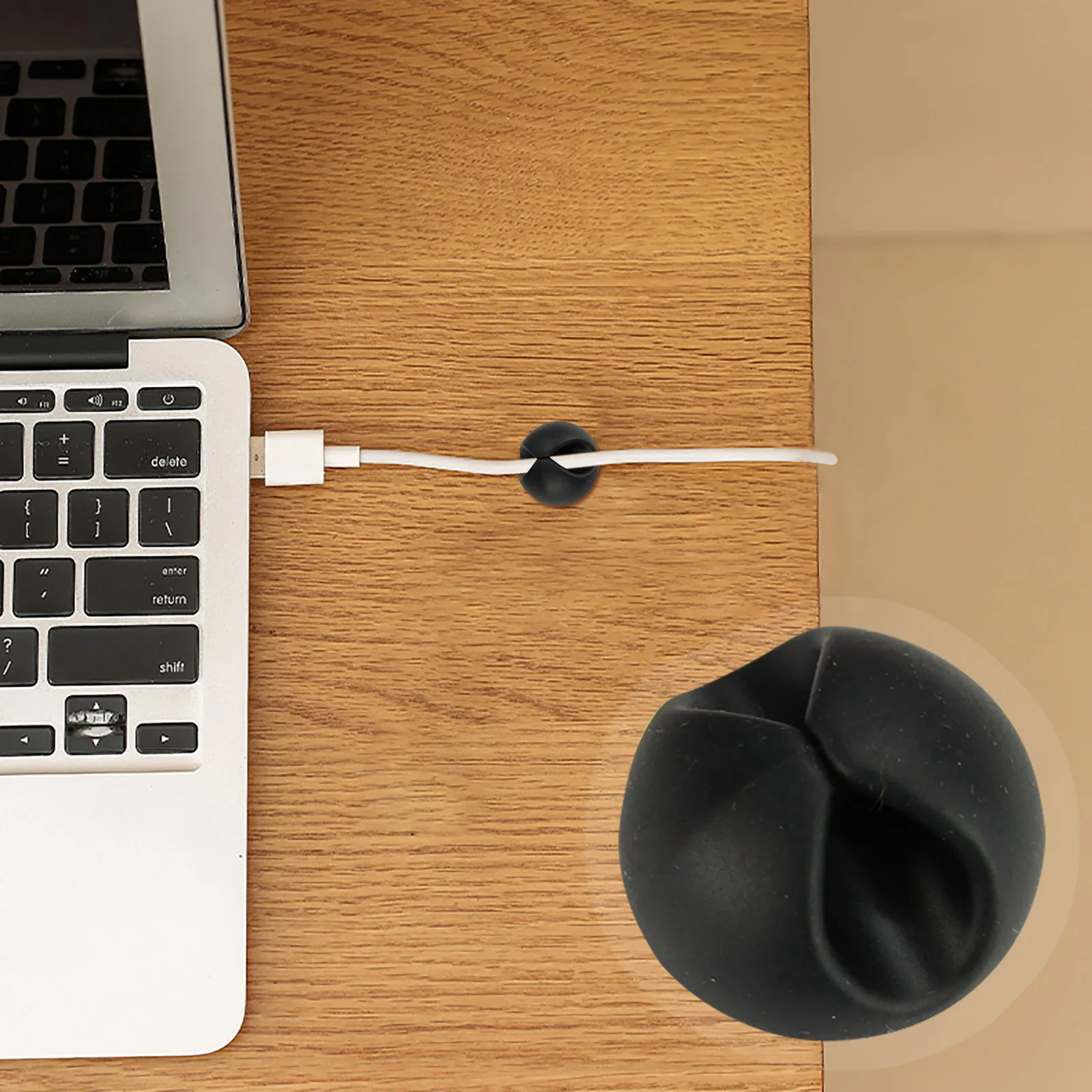 Держатель для кабеля с одним отверстием органайзер зажим приспособление стола