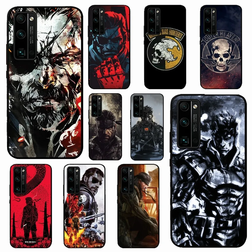 M-Metal Gear S-Solid Game Phone Case For Huawei Honor 10 Lite 9 20 7A 9X 30 50 60 70 Pro Plus Soft Silicone Cover
