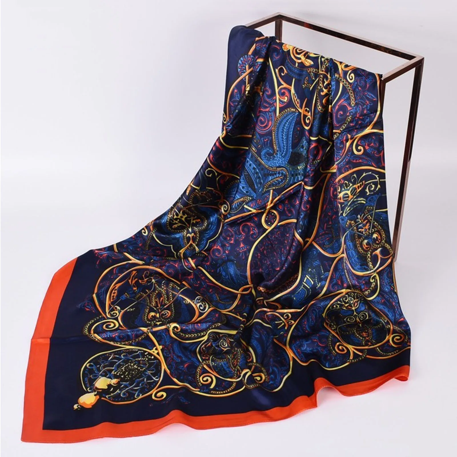 

Мужские зимние шарфы, повязка на голову в стиле бохо, бандана, шарфы, шелковый шарф, головной платок, шарф