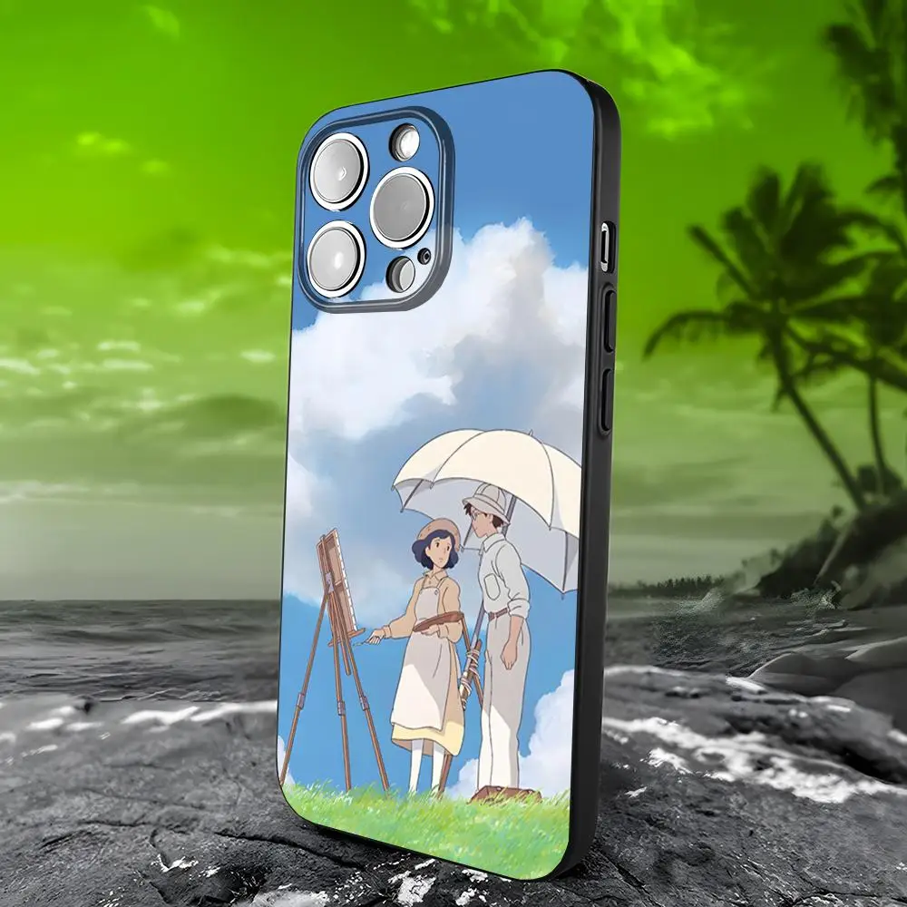 Чехол для телефона с изображением аниме The Wind Rises IPhone 15 16 13 Pro Max 14 12 11 Xr X 8 7 6 Plus