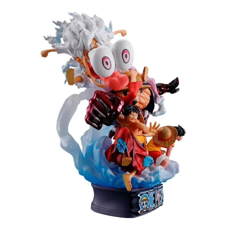 Фото В наличии: Оригинальная фигурка MegaHouse One Piece Monkey D. Luffy Puchirama DX Log Box Re Birth 02 Luffy Special — коллекционная модель по аниме/мультфильму №3