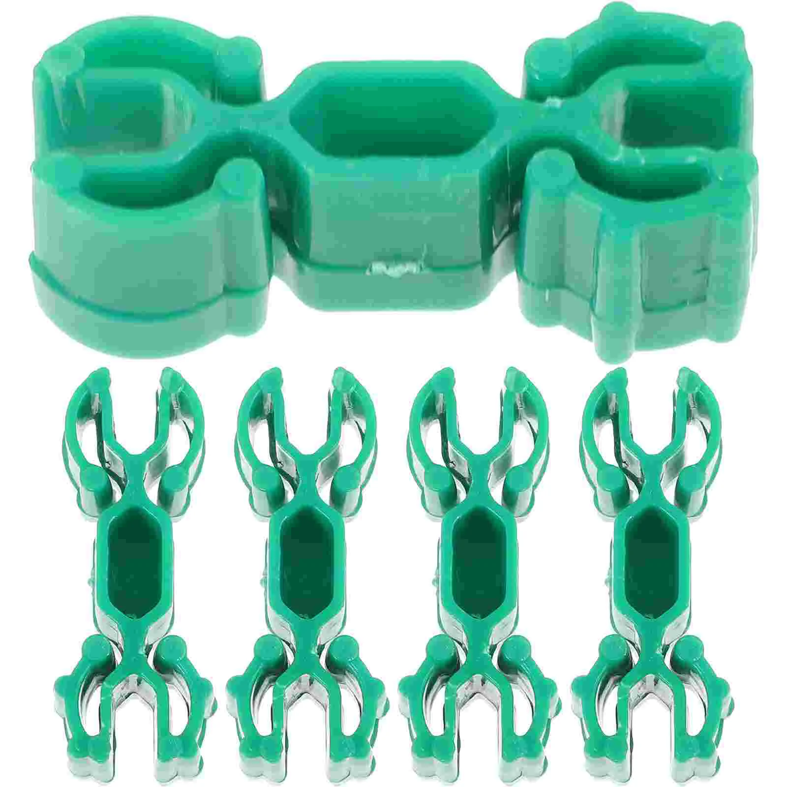 

5 Pcs Track Connector Railway Model Games Train DIY Trains Holder Pretend Adaptors Plastic Simulation Buckle Funny Models