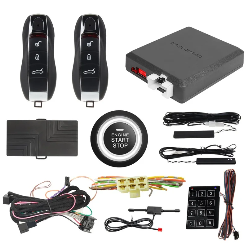 Купи Remote Engine Start Car Alarm Fit For Porsche 987 911 Push Button Start Remote Start Passive Keyless Entry за 25,728 рублей в магазине AliExpress