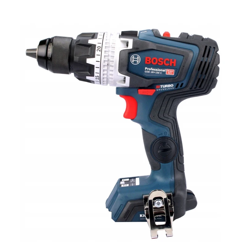 Bosch 3 в 1 бесщеточная электрическая дрель GSB 18V-150 C Беспроводная молоток ударное