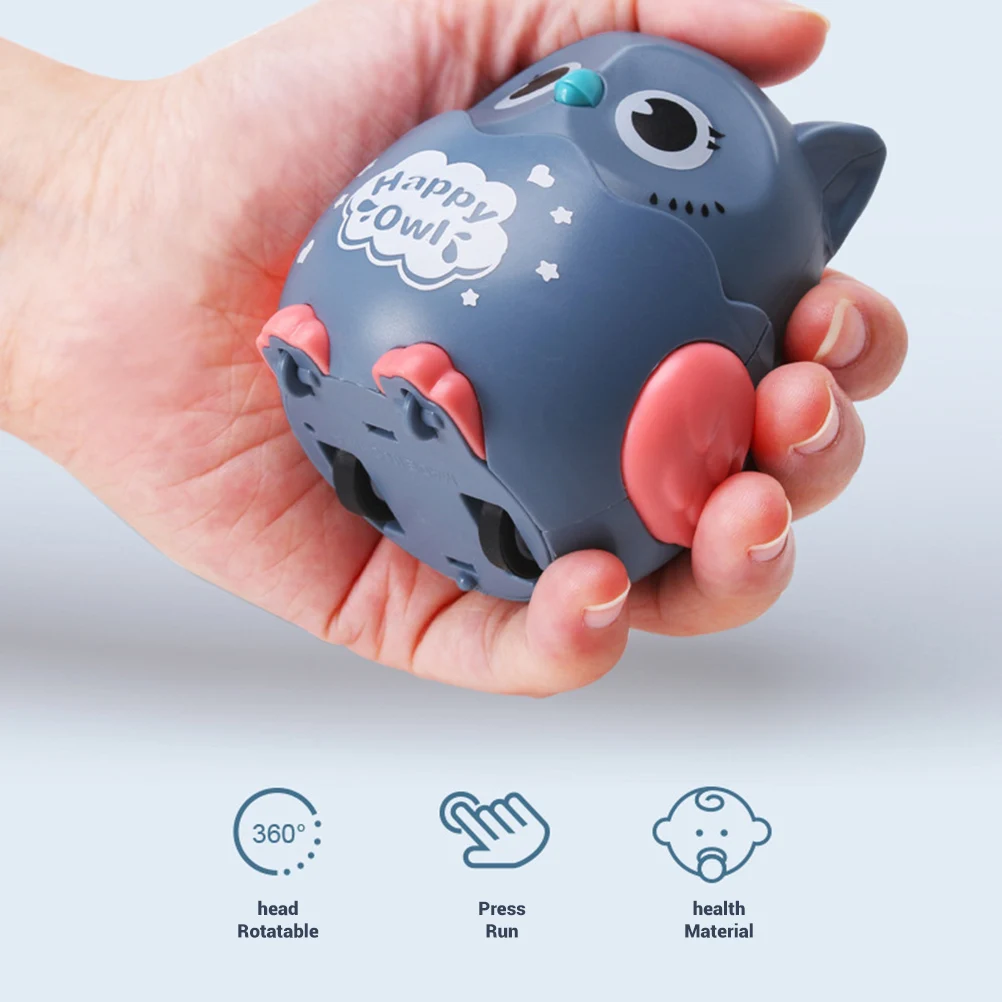 Счастливая обезьянка Классические заводные игрушки Подавляющие Мультяшные совы