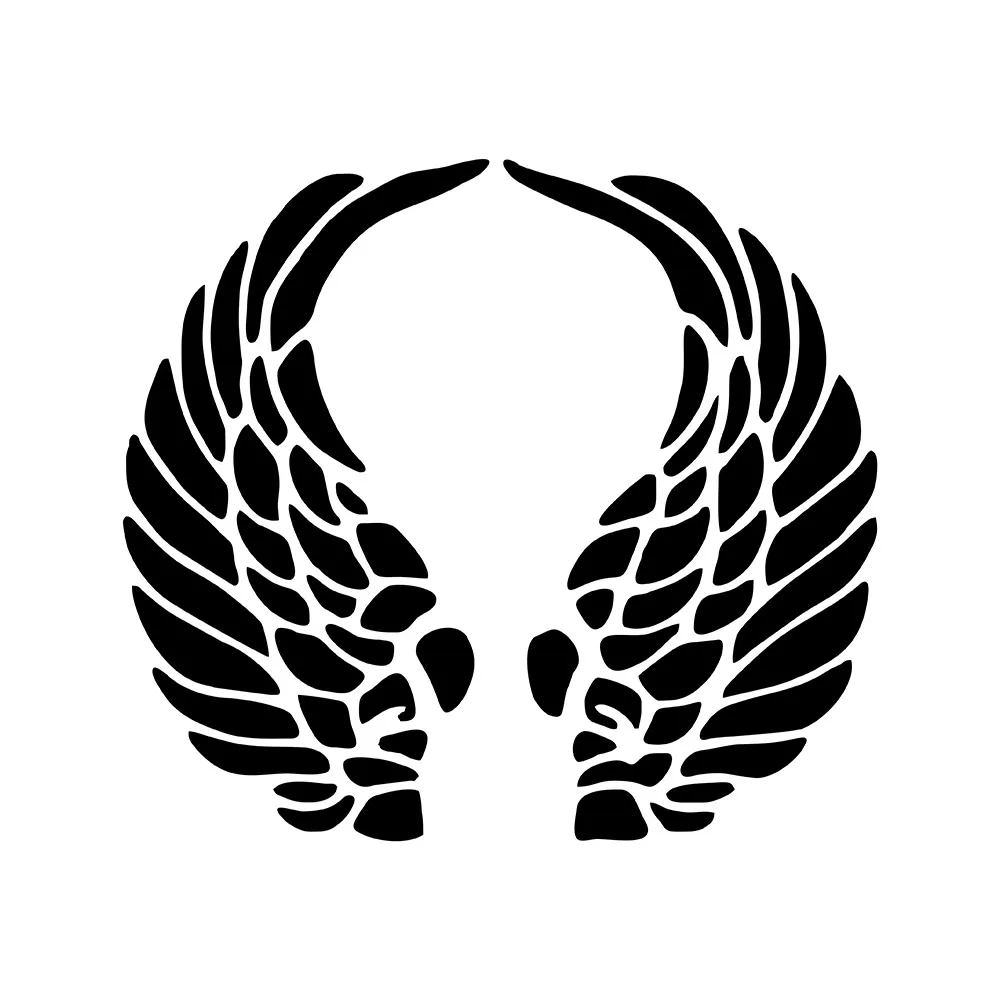 

MIGNATIS-наклейка с этикеткой левого и правого крыла, наклейка с клейкой росписью, художественная наклейка для окна автомобиля, водостойкая вин...