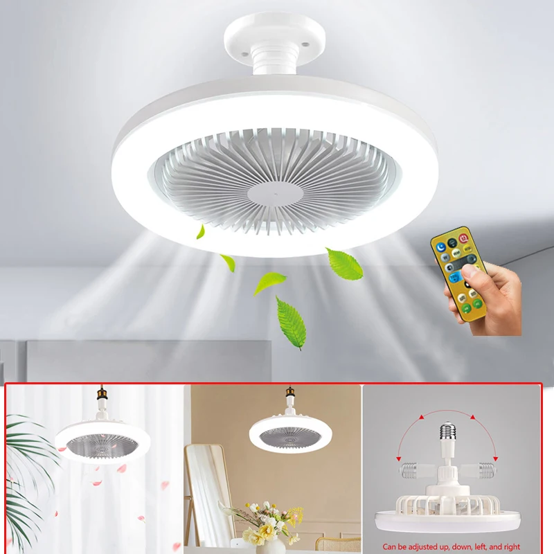 

Ceiling Decorative Bedroom Control Dimmable Fan Modern Lamp Fan Lamp Lamp Fan Ceiling With Electric Ventilator Remote Lamp