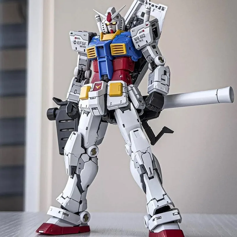 Фото Коллекционная сборная модель Xingdong RX-78-02 Yuanzu HG GTO 1/144, фигурка для декора рабочего стола, с подвижными суставами №2