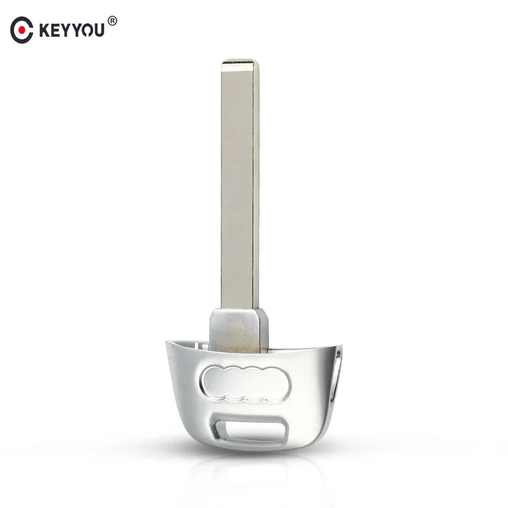 KEYYOU Лезвие аварийного ключа для Audi TT A4 A5 S4 S5 Q7 SQ7 2016 2017 2018 Сменный пустой вставной ключ Автомобильный дистанционный ключ HU66 Blade