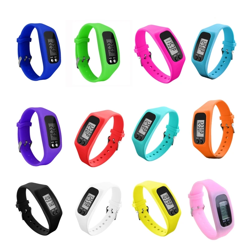 

Digital LED Pedometer Distance Calorie Bracelet for Run Walking Pedometers Bracelet Wristband Smart Band Fitness Tracker Watch
