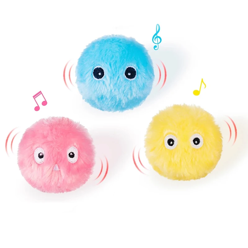 

Интерактивный мяч со звуком Умная игрушка для собак тренировочная игрушка мяч для домашних животных питомцы пищащие товары игрушка для соб...